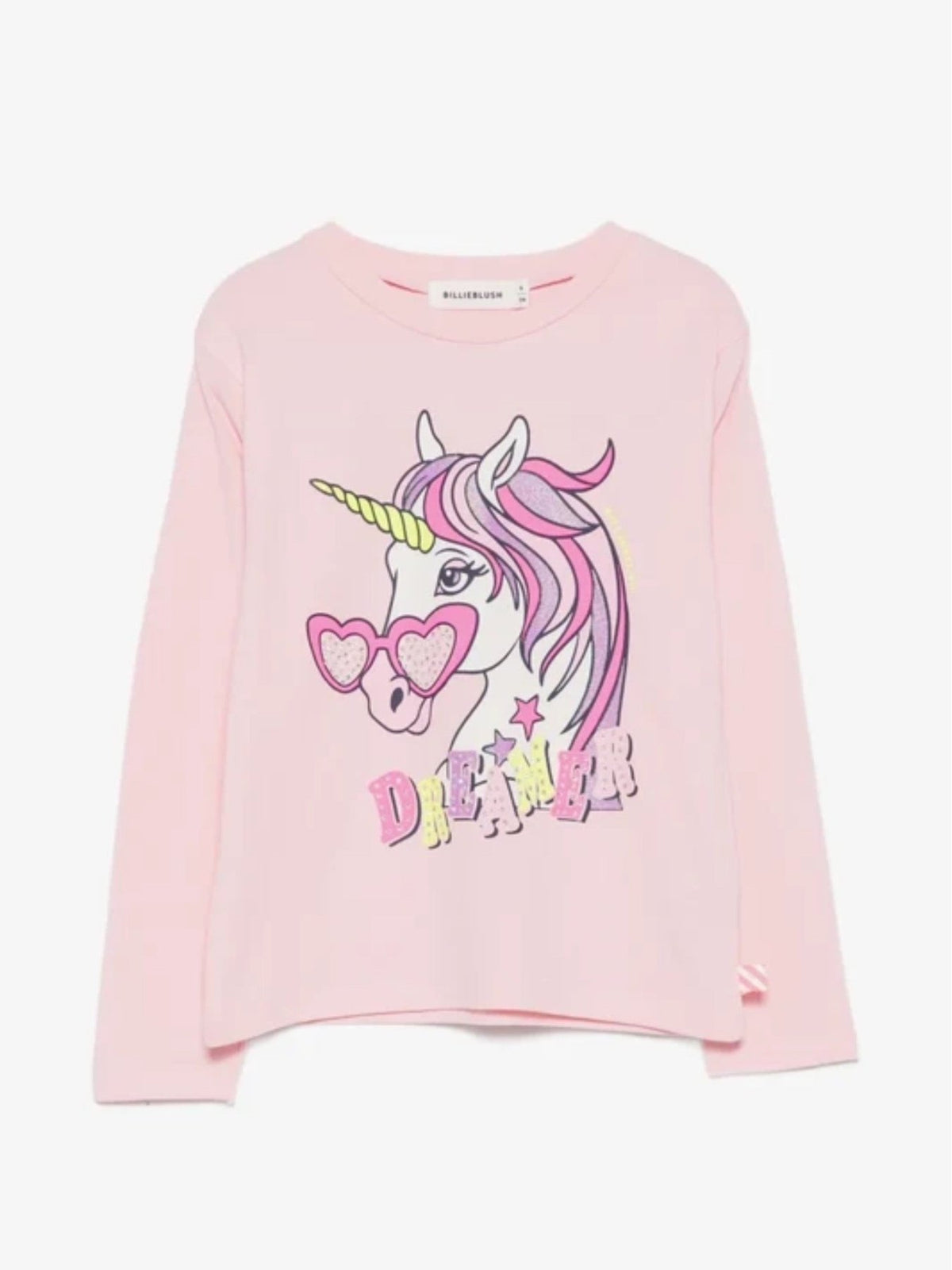 Billieblush Girls Unicorn Graphic Long Sleeve Tshirt | HONEYPIEKIDS 