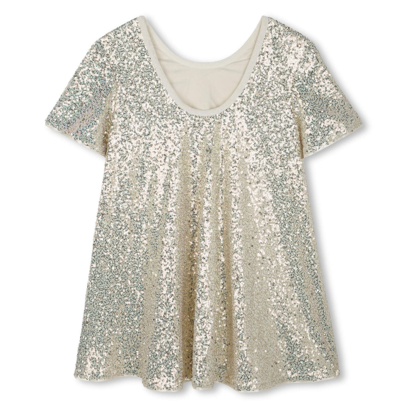 BILLIEBLUSH-Girls Gold Sequin Dress BILLIEBLUSH-Girls Gold Sequin Dress