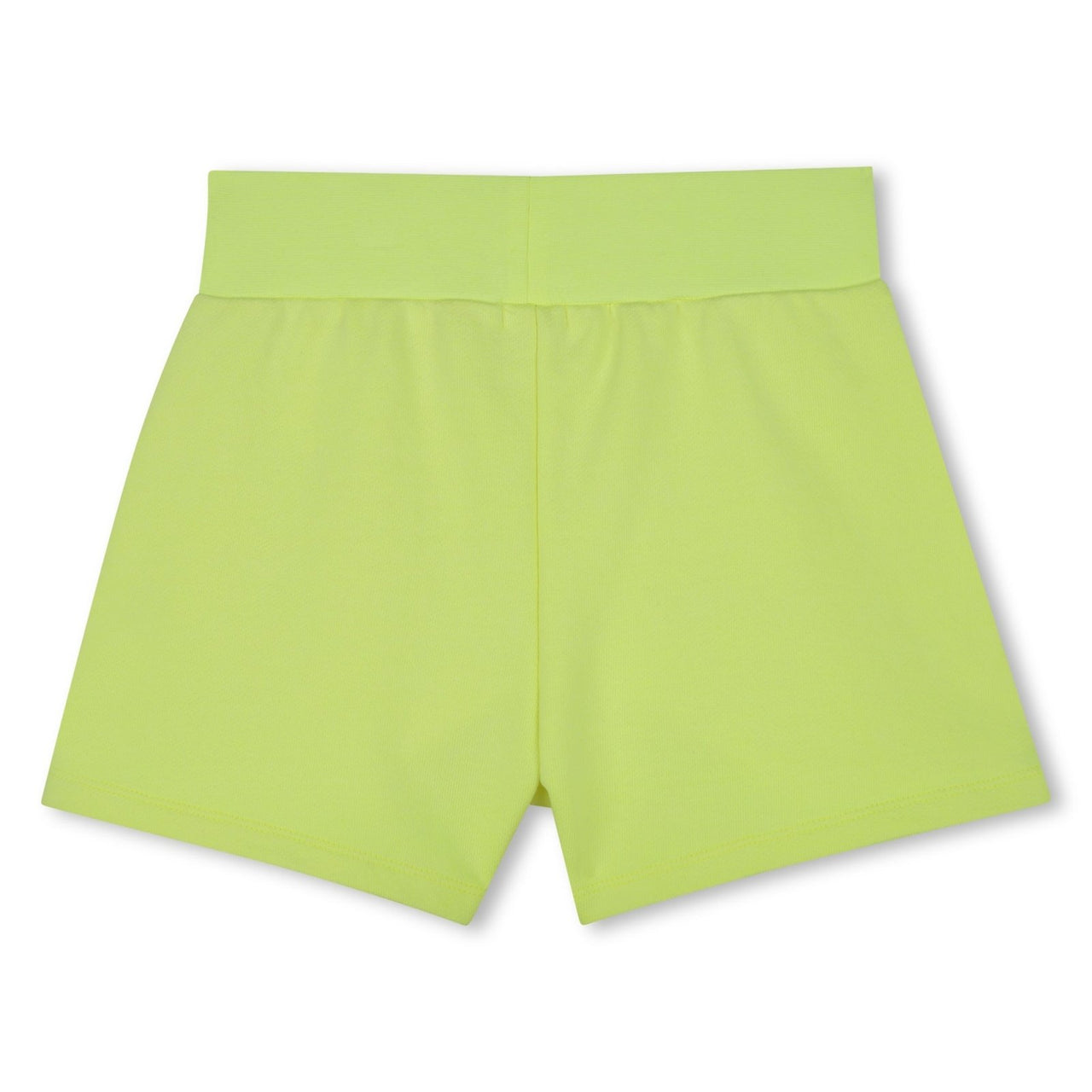 Billieblush Neon Yellow Heart Graphic Shorts | HONEYPIEKIDS 