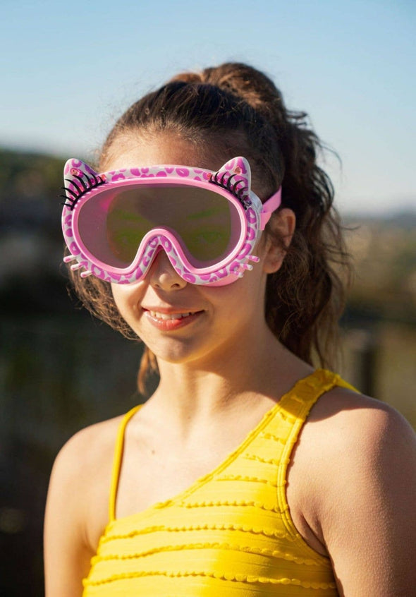 Bling2o Kids Swim Mask - Copy Cat Meow Pink | HONEYPIEKIDS