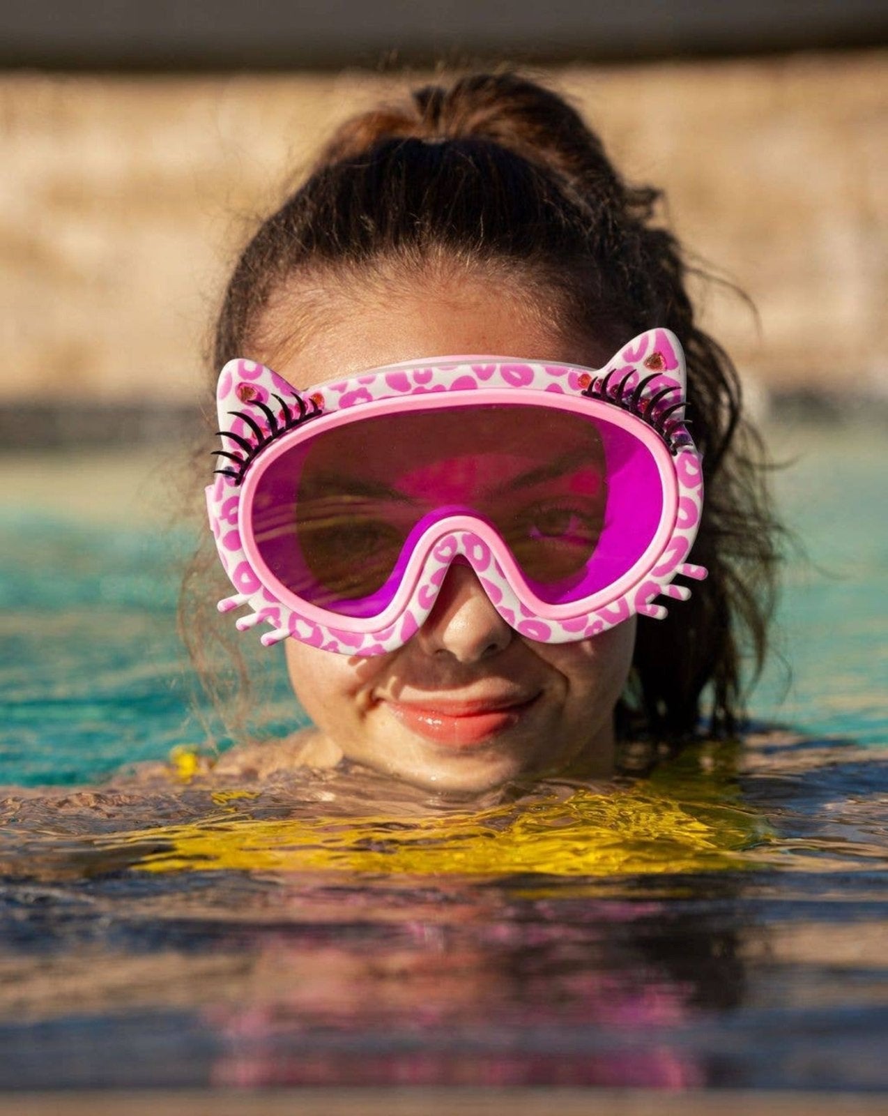 Bling2o Copy Cat Pink Meow Swim Mask