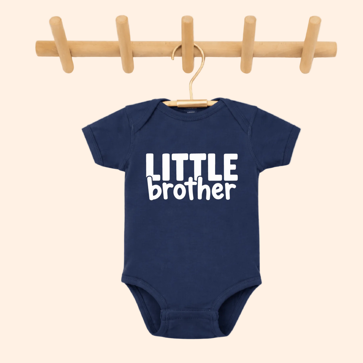 Bump & Beyond Designs - Little Brother Baby Boy Onesie | HONEYPIEKIDS 