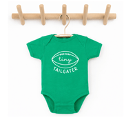 Tiny Tailgater Football Onesie - 5 Color Choices | HONEYPIEKIDS 