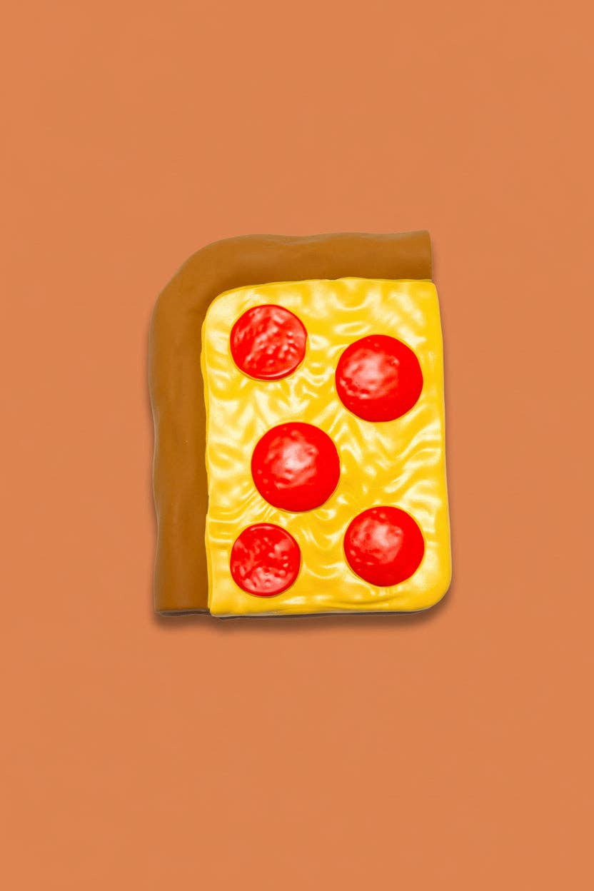 Cameron’s Pepperoni Pizza Slice Teether | HONEYPIEKIDS