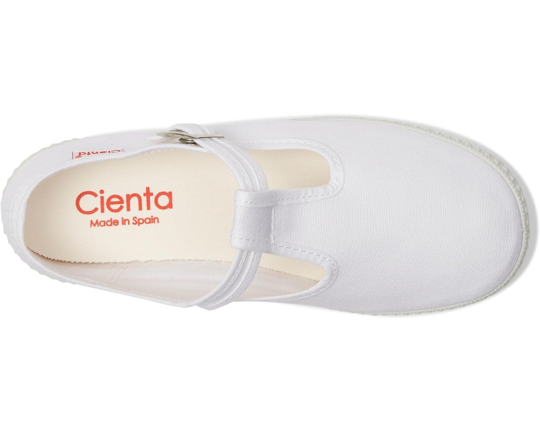 Cienta Girls T-Strap Shoes - White | HONEYPIEKIDS | Cienta Girls Shoes
