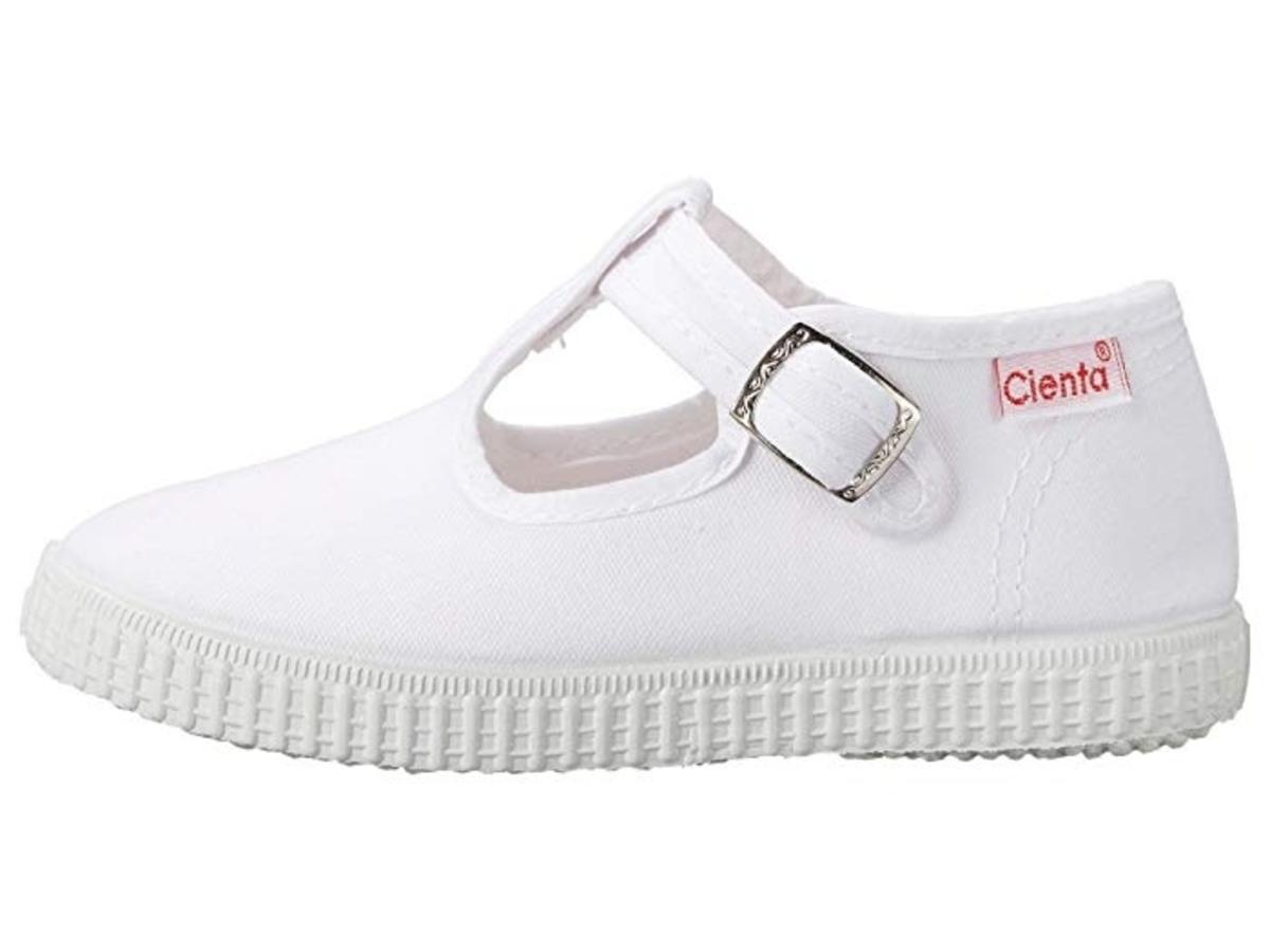 Cienta Girls T-Strap Shoes - White | HONEYPIEKIDS | Cienta Girls Shoes