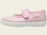 Cienta Mary Jane Shoes in Pink Sparkle - 56013-42 | HONEYPIEKIDS 