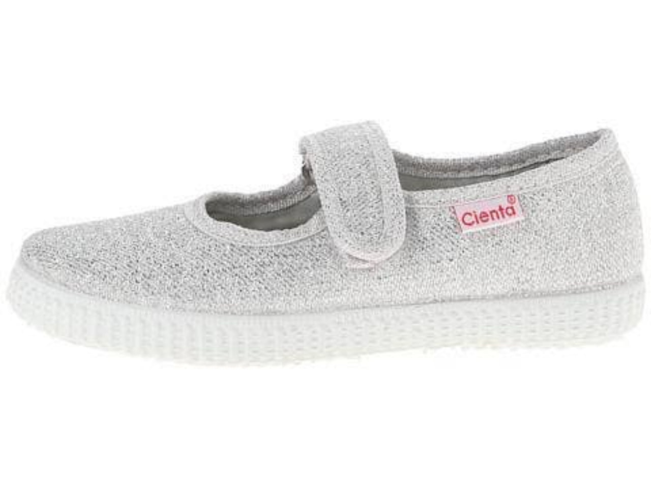 Cienta Shoes - Silver Sparkle Mary Jane Shoes | HONEYPIEKIDS