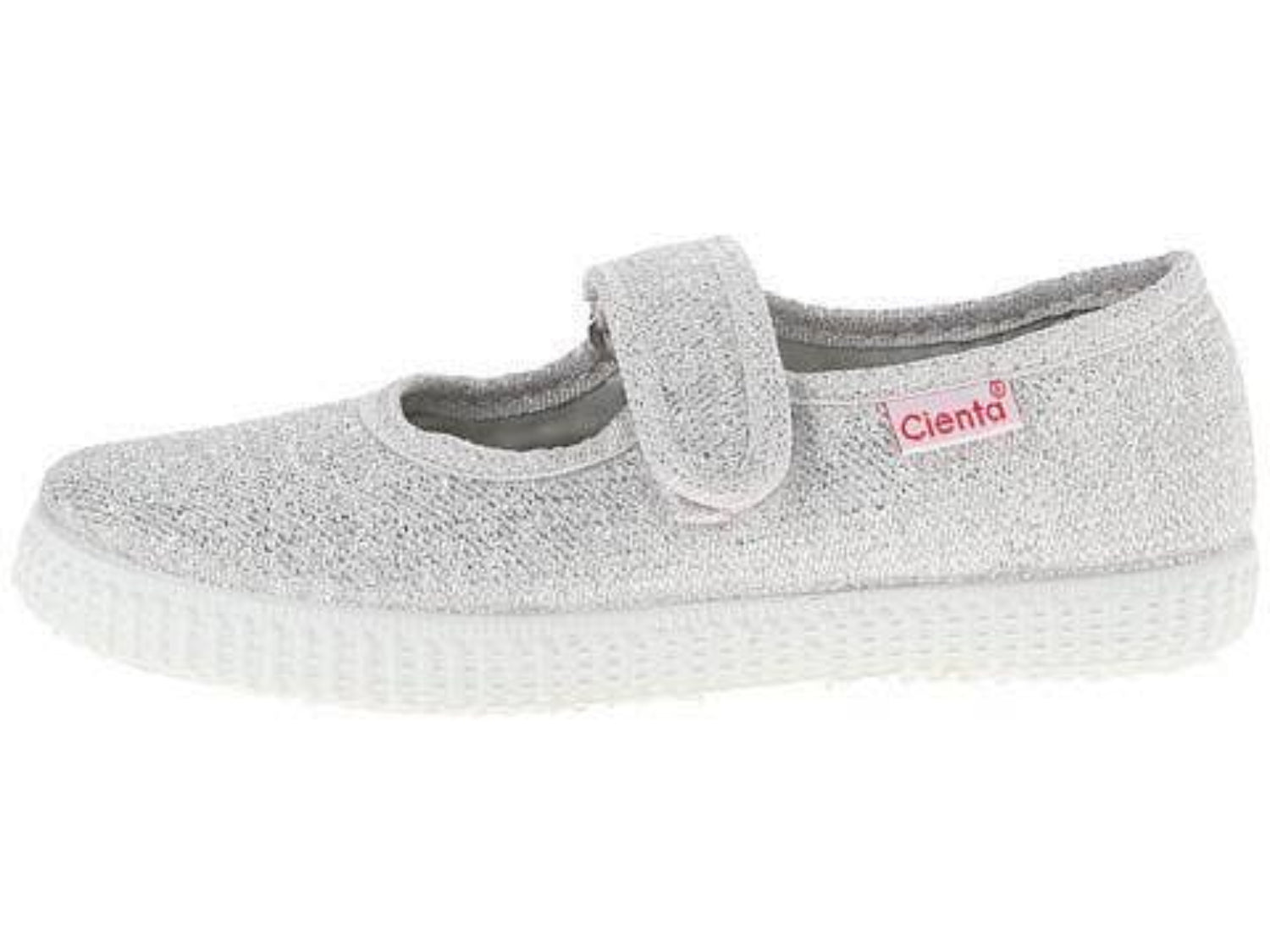 Cienta Shoes - Silver Sparkle Mary Jane Shoes | HONEYPIEKIDS