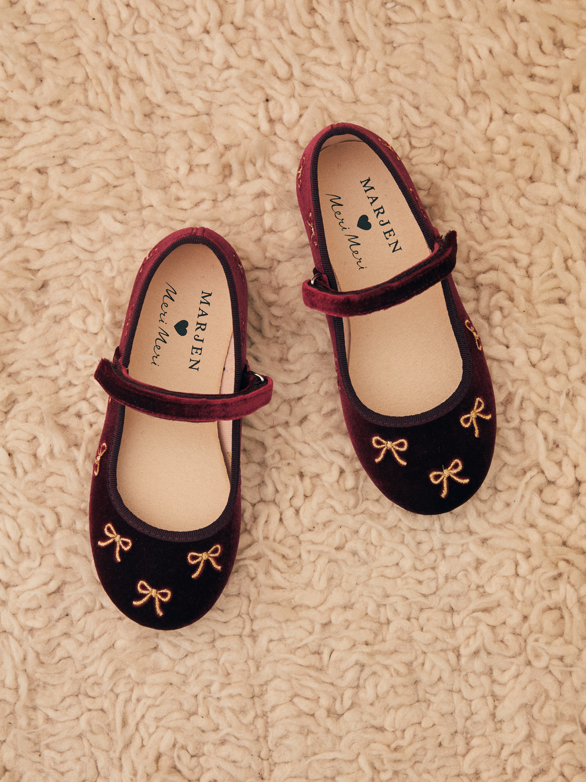 Marjen - Meri Meri x Marjen - Bowie Burgundy | HONEYPIEKIDS 
