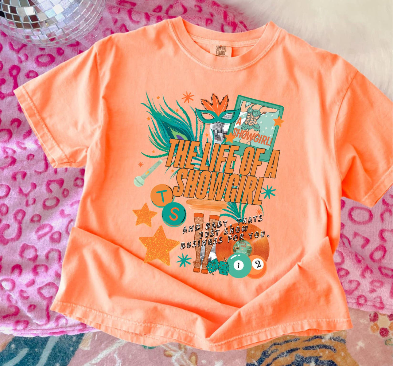 Front Porch Boutique - Showgirl Swift Short Sleeve Tee