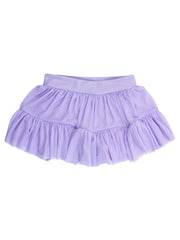Girls Active Tulle Summer Skort with UPF 50+ - 3 Color Choices | HONEYPIEKIDS 