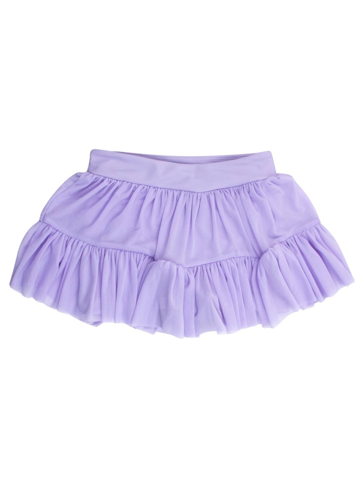 Girls Active Tulle Summer Skort with UPF 50+ - 3 Color Choices | HONEYPIEKIDS 