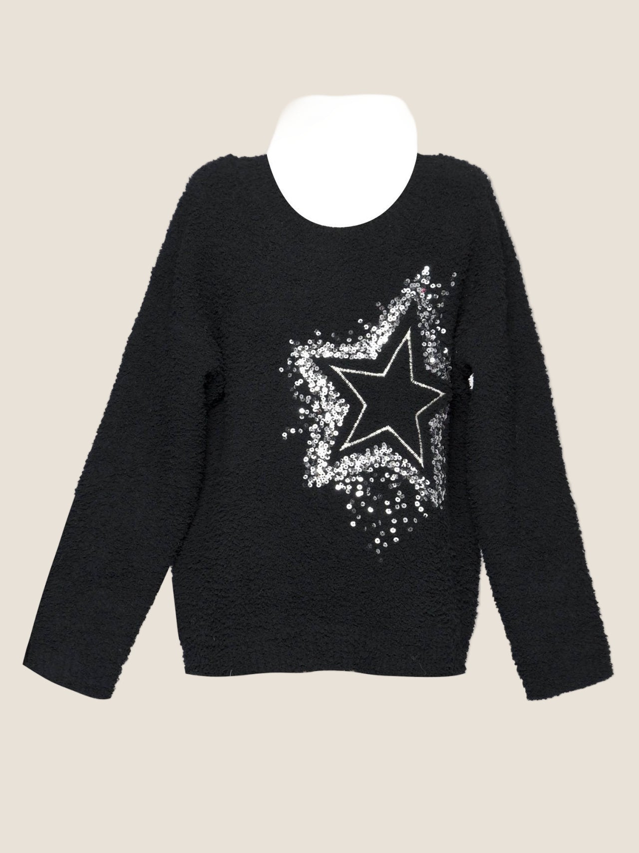 Hannah Banana - Knit Pullover Sweater W/ Embroidered Star | HONEYPIEKIDS 