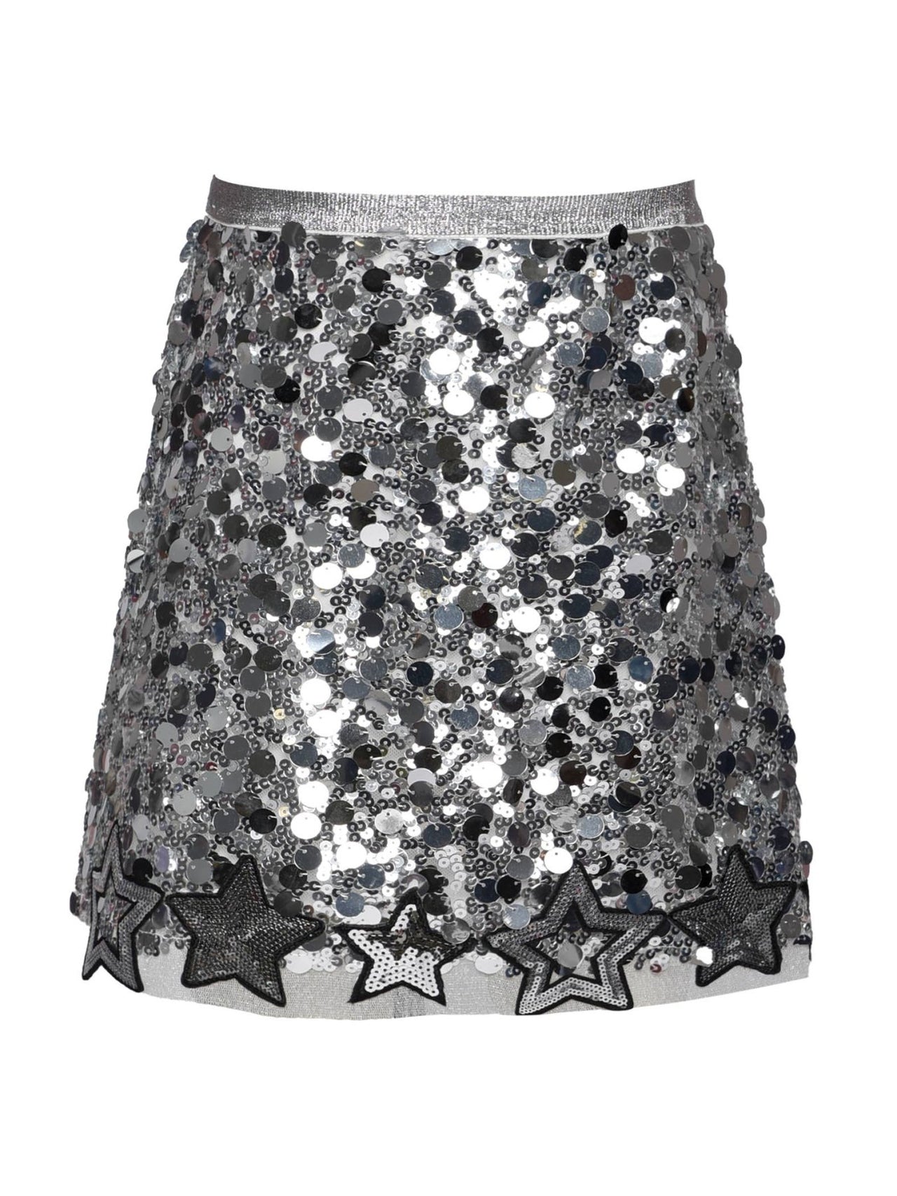 Hannah Banana - Sequined Mini Skirt With Stars | HONEYPIEKIDS 