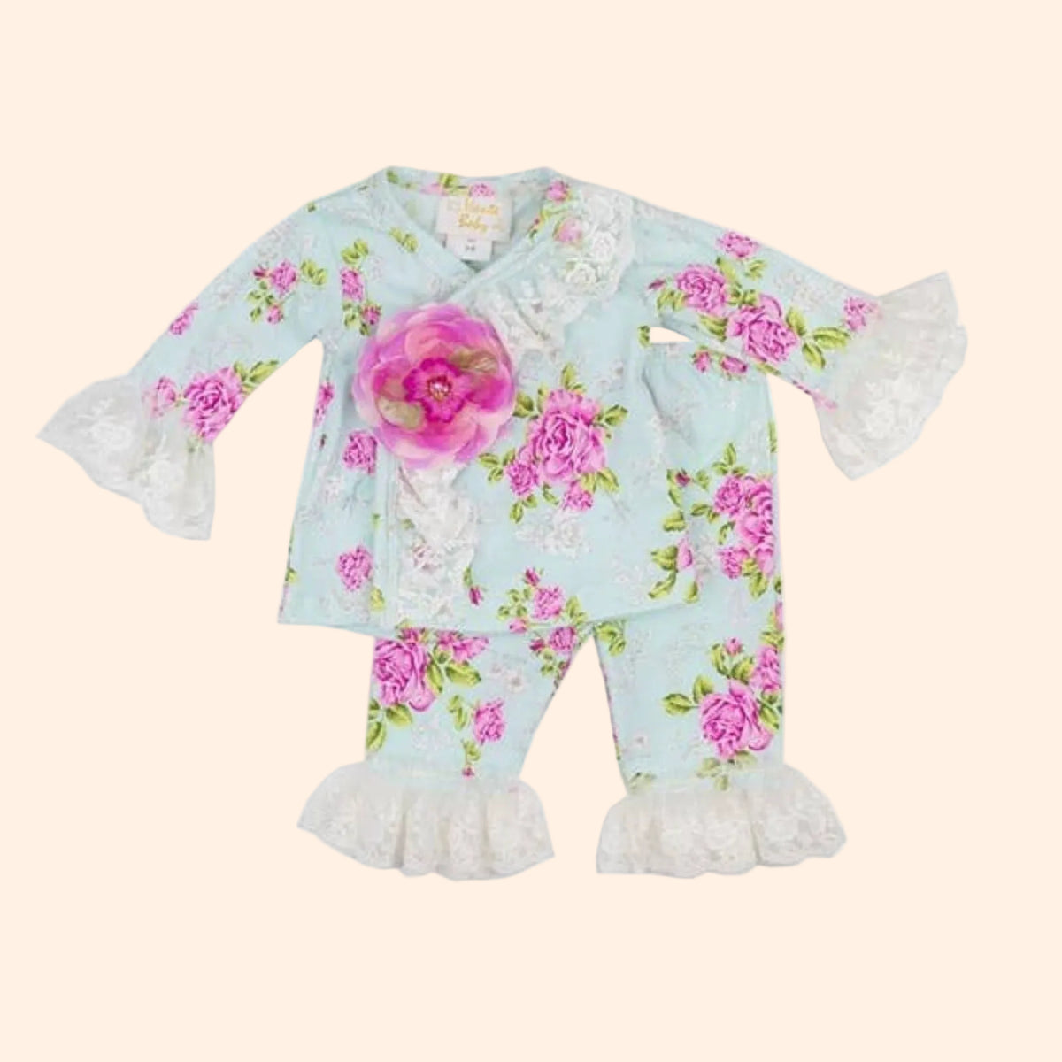 Haute Baby Bloomsbury Criss Cross Set for Infants & Toddlers | HONEYPIEKIDS 