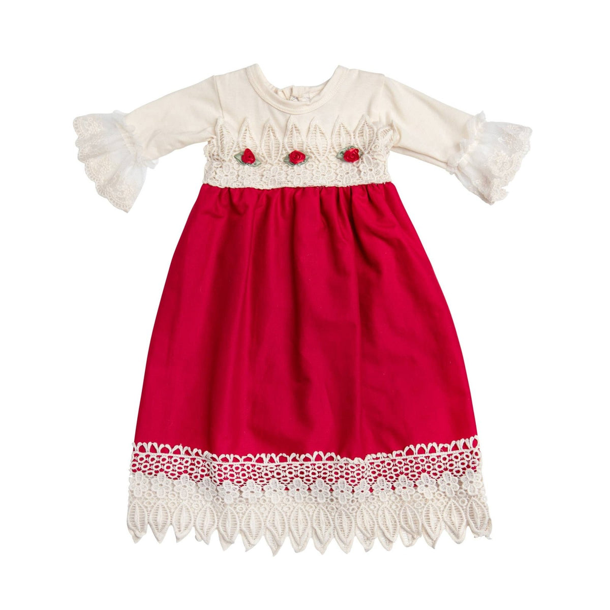 Haute Baby Tis The Season NEWBORN Take Me Home Gown