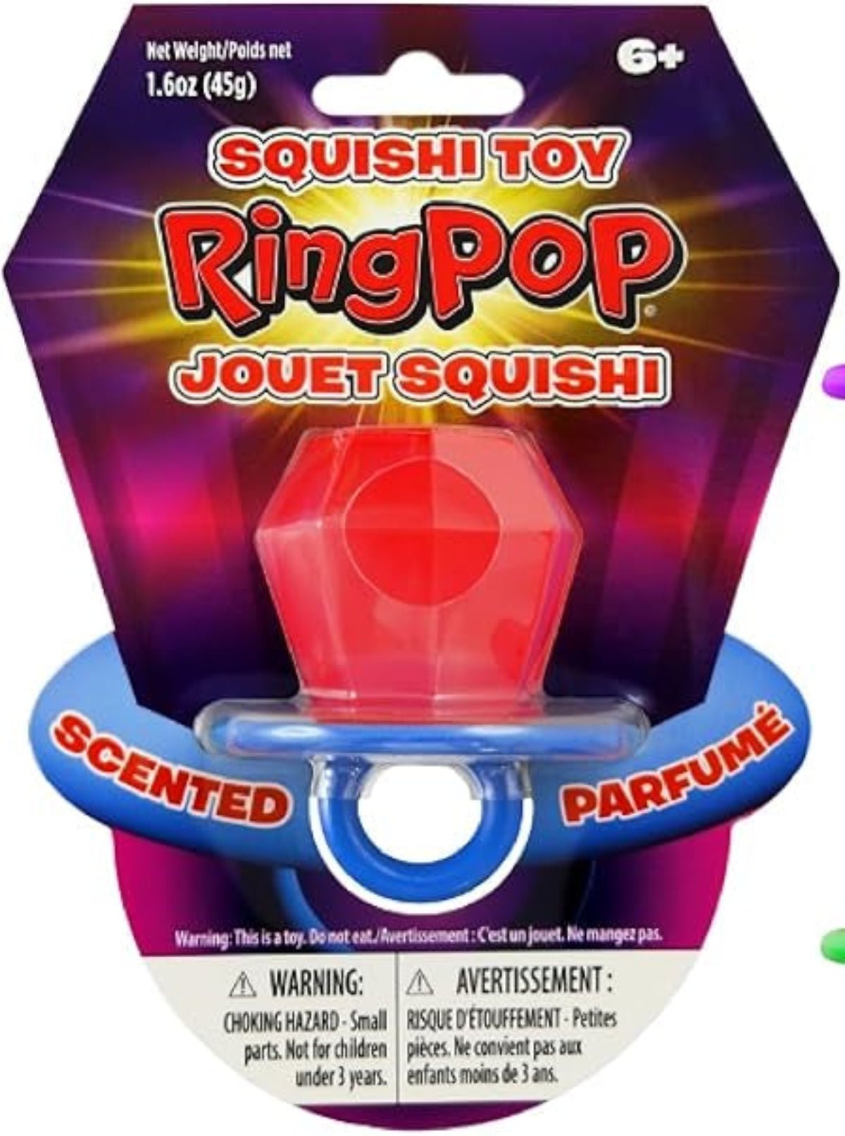 Incredible Scented Ring Pop Squishy Toy - Choose a Color | HONEYPIEKIDS 
