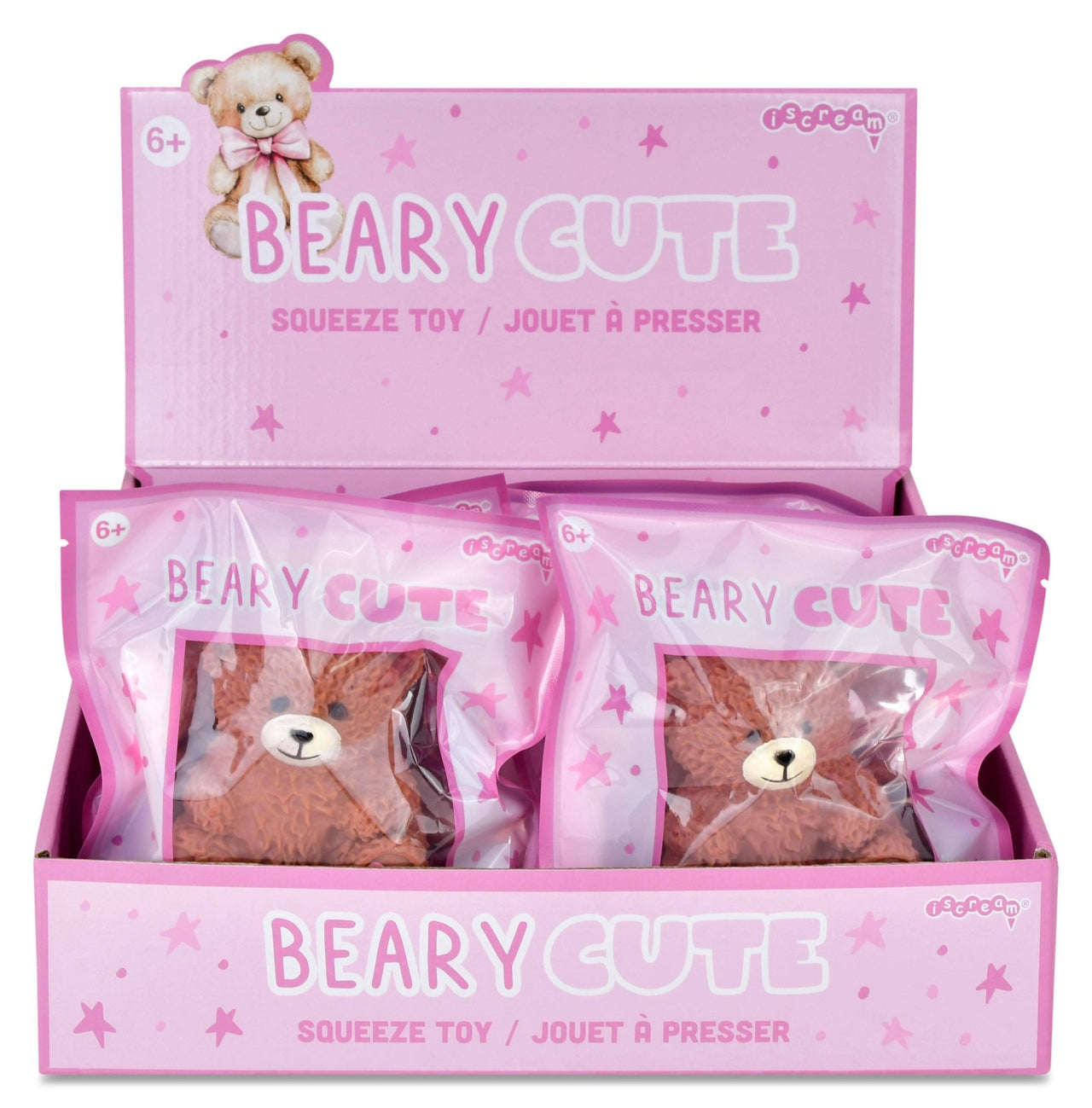 Iscream - Bear Squishy Squeezy Toy | HONEYPIEKIDS