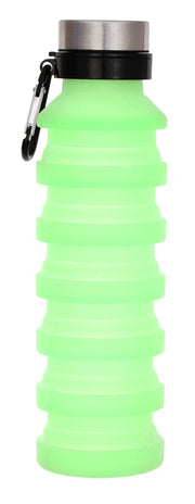 Iscream Glow In The Dark Collapsible Silicone Water Bottle | HONEYPIEKIDS 