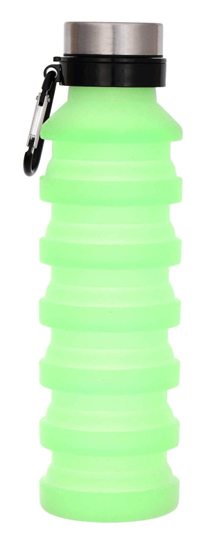Iscream Glow In The Dark Collapsible Silicone Water Bottle | HONEYPIEKIDS 