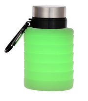 Iscream Glow In The Dark Collapsible Silicone Water Bottle | HONEYPIEKIDS 