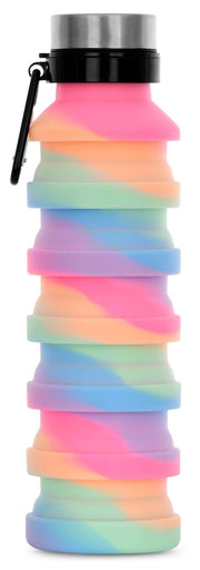 Iscream - HAPPY STRIPE COLLAPSIBLE WATER BOTTLE | HONEYPIEKIDS 