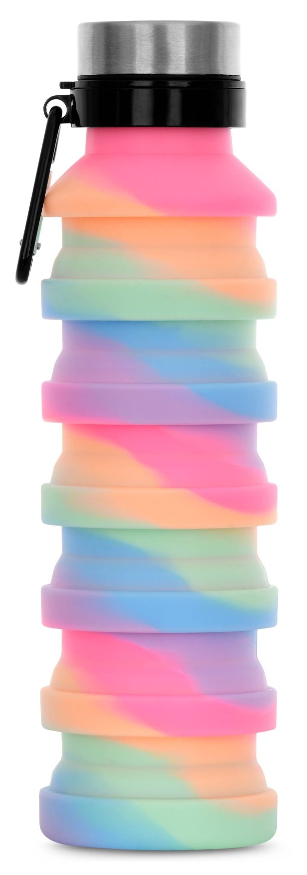 Iscream - HAPPY STRIPE COLLAPSIBLE WATER BOTTLE | HONEYPIEKIDS 