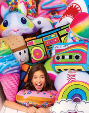 IScream Ice Cream Cone Microbead Decor Throw Pillow | HONEYPIEKIDS 