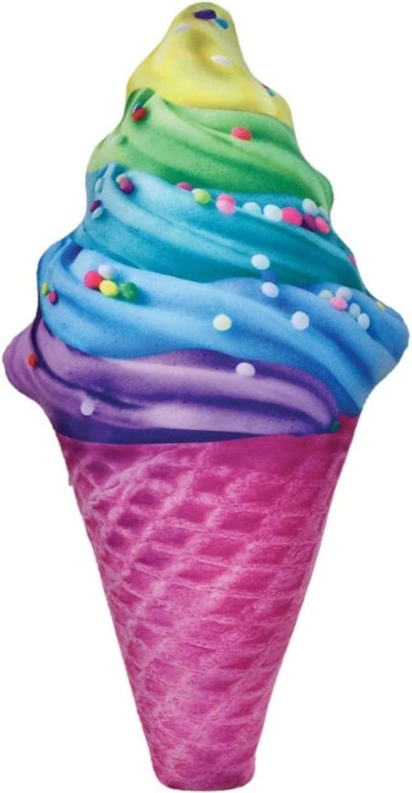 IScream Ice Cream Cone Microbead Decor Throw Pillow | HONEYPIEKIDS 