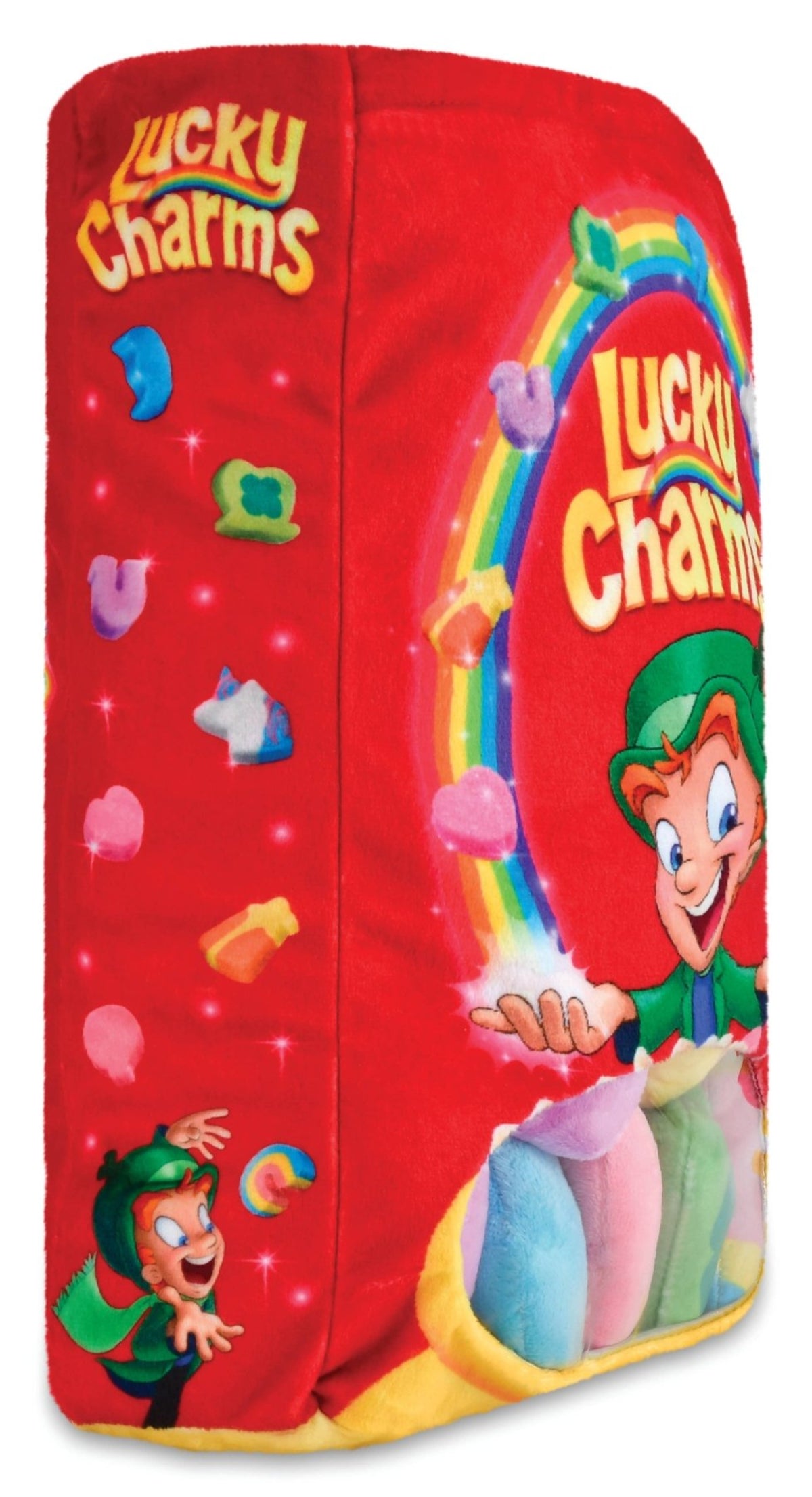 Iscream LUCKY CHARMS Cereal Plush Pillow  | HONEYPIEKIDS