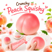 K-Wonderland - Peach Crunch Squishy – Soft & Stretchy ASMR Fidget | HONEYPIEKIDS 