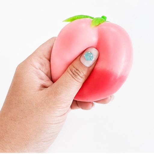 K-Wonderland - Peach Crunch Squishy – Soft & Stretchy ASMR Fidget | HONEYPIEKIDS 