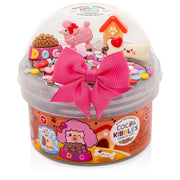 Kawaii Slime - Cocoa Kibbles Crunchy Signature Dome™ Slime | HONEYPIEKIDS 