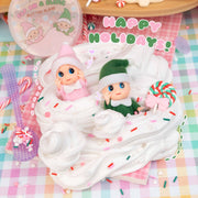 Kawaii Slime - Holiday Elf on a Slime Butter Slime | HONEYPIEKIDS 