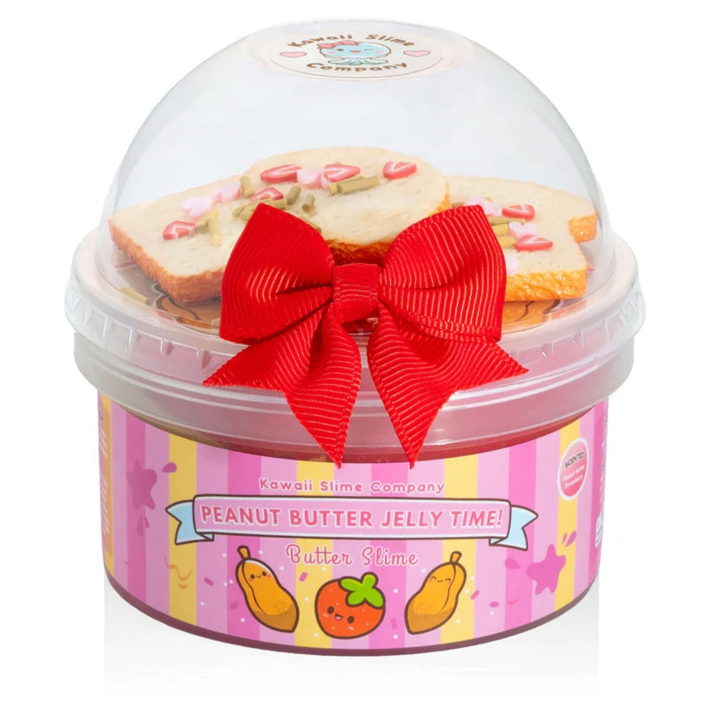 Kawaii Slime - Peanut Butter Jelly Time Butter Slime | HONEYPIEKIDS 