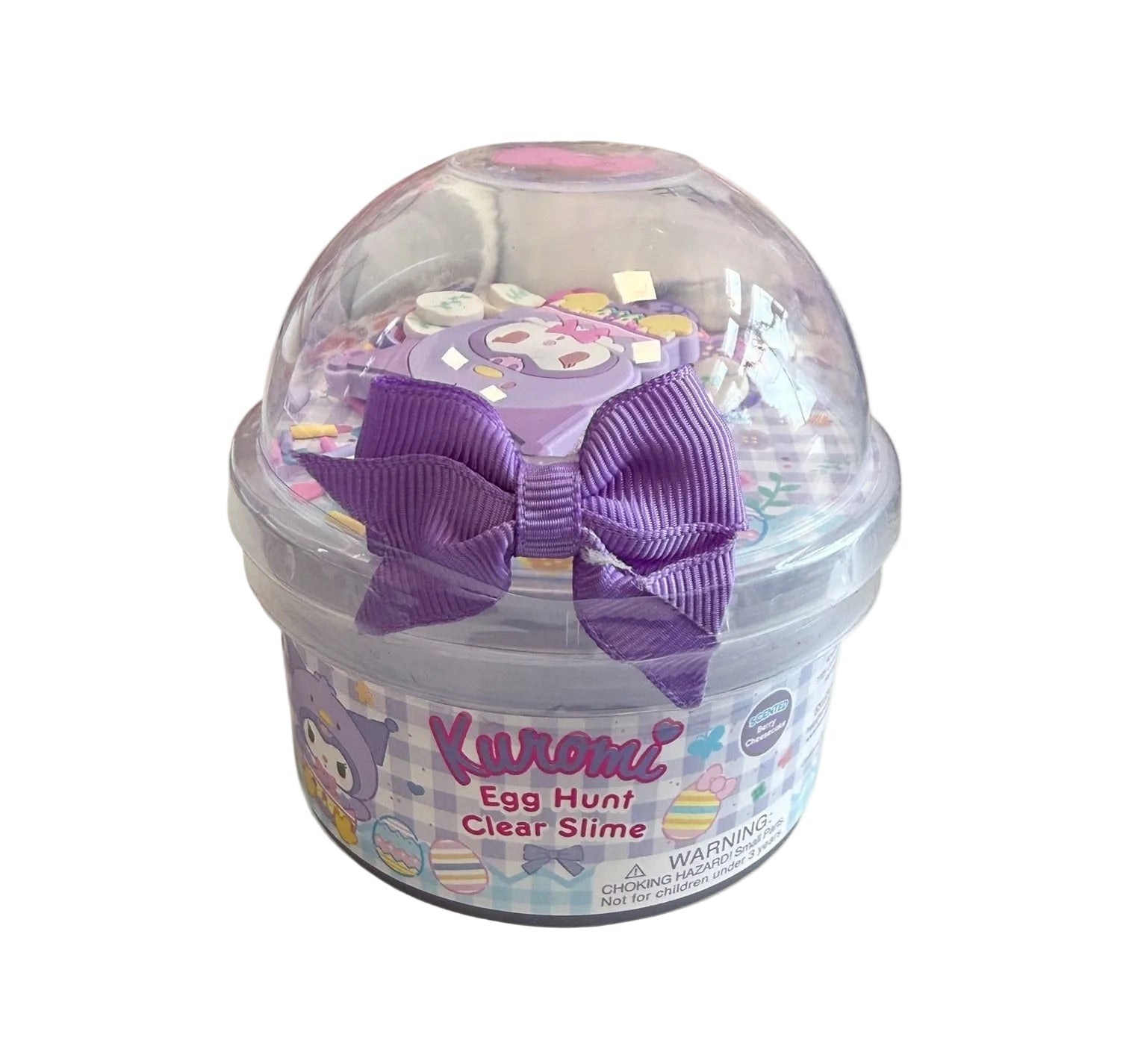 Kawaii Slime - Sanrio Kuromi Egg Hunt Clear Slime | HONEYPIEKIDS 