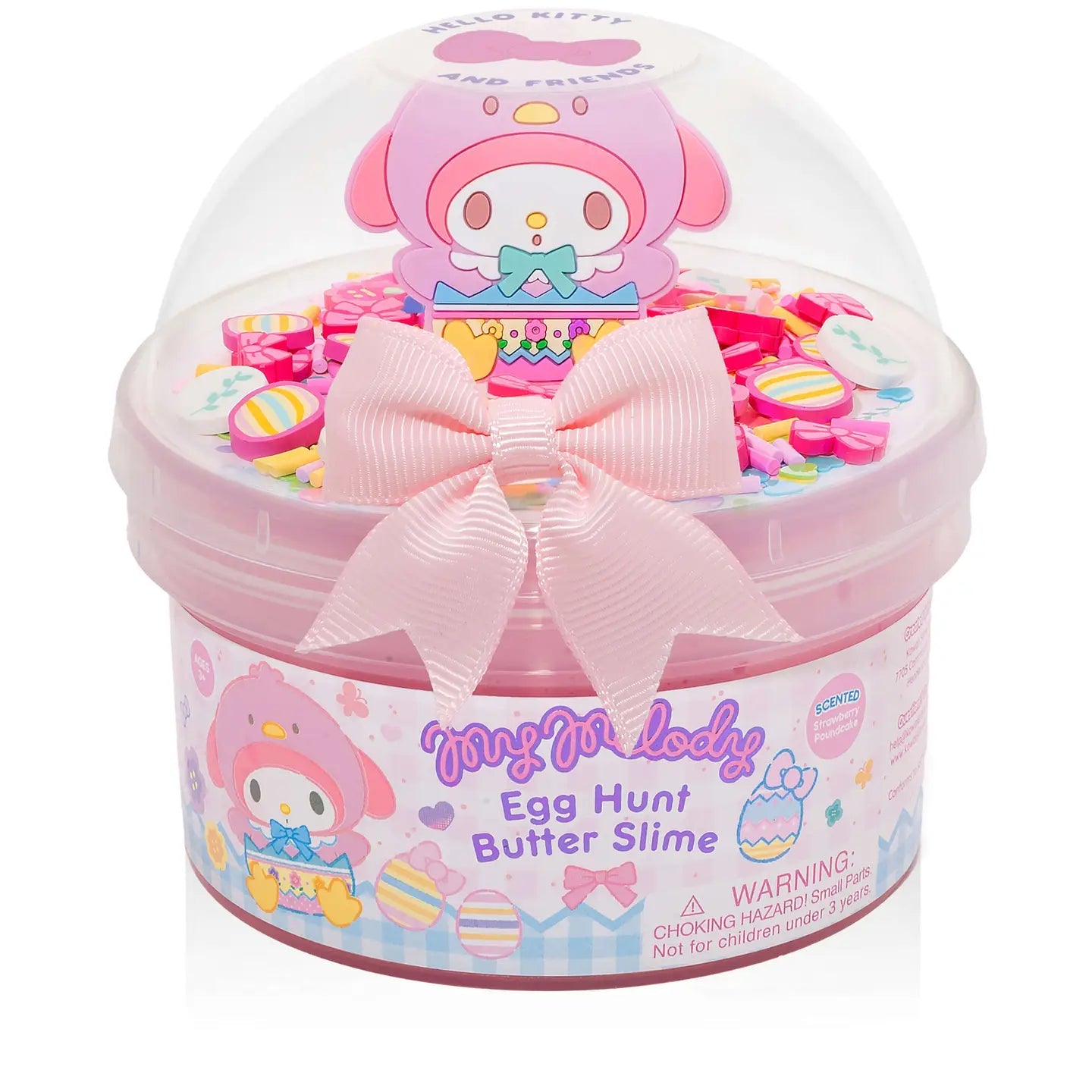 Kawaii Slime - Sanrio My Melody™ Egg Hunt Butter Slime | HONEYPIEKIDS 