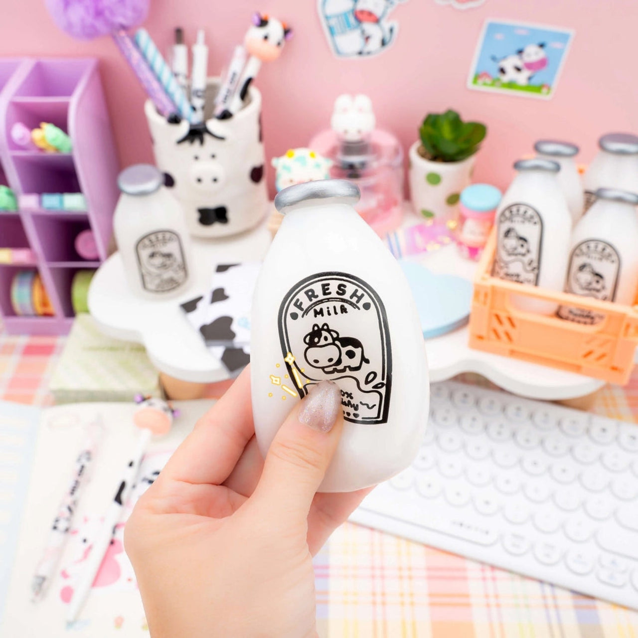 Kawaii Slime - Squishy Milk Carton Squeezy Sensory Toy | HONEYPIEKIDS