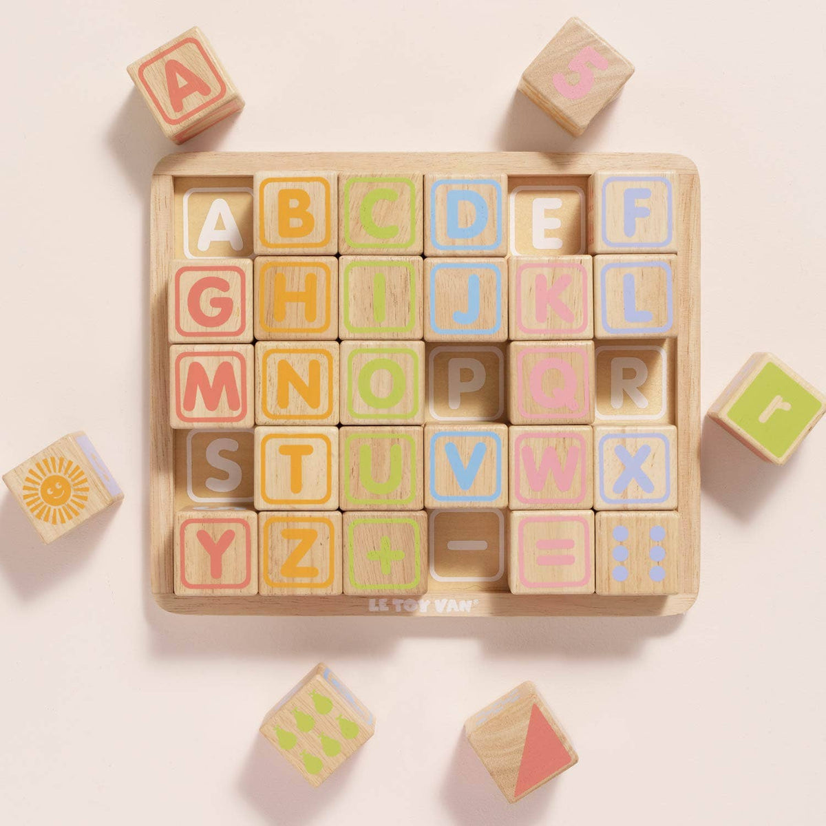 Le Toy Van ABC Learning Wooden Blocks | HONEYPIEKIDS 
