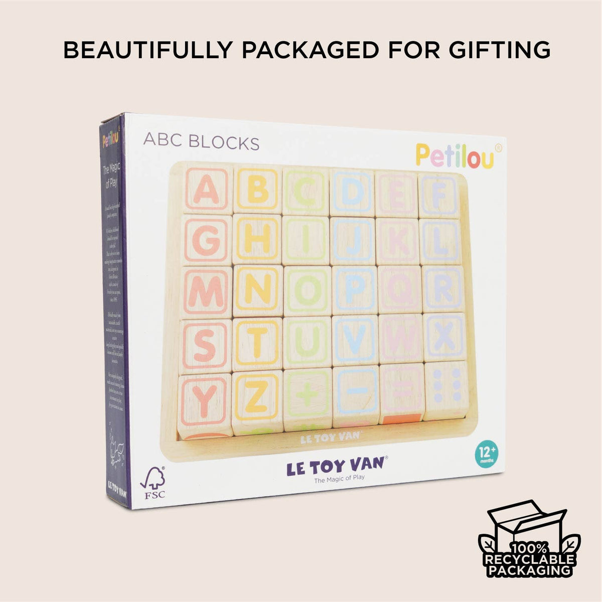 Le Toy Van ABC Learning Wooden Blocks | HONEYPIEKIDS 