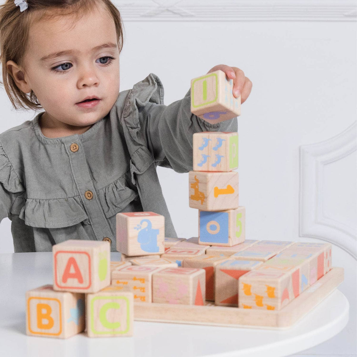 Le Toy Van ABC Learning Wooden Blocks | HONEYPIEKIDS 