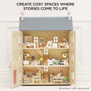 Le Toy Van Cherry Tree Hall Wooden Dollhouse | HONEYPIEKIDS 