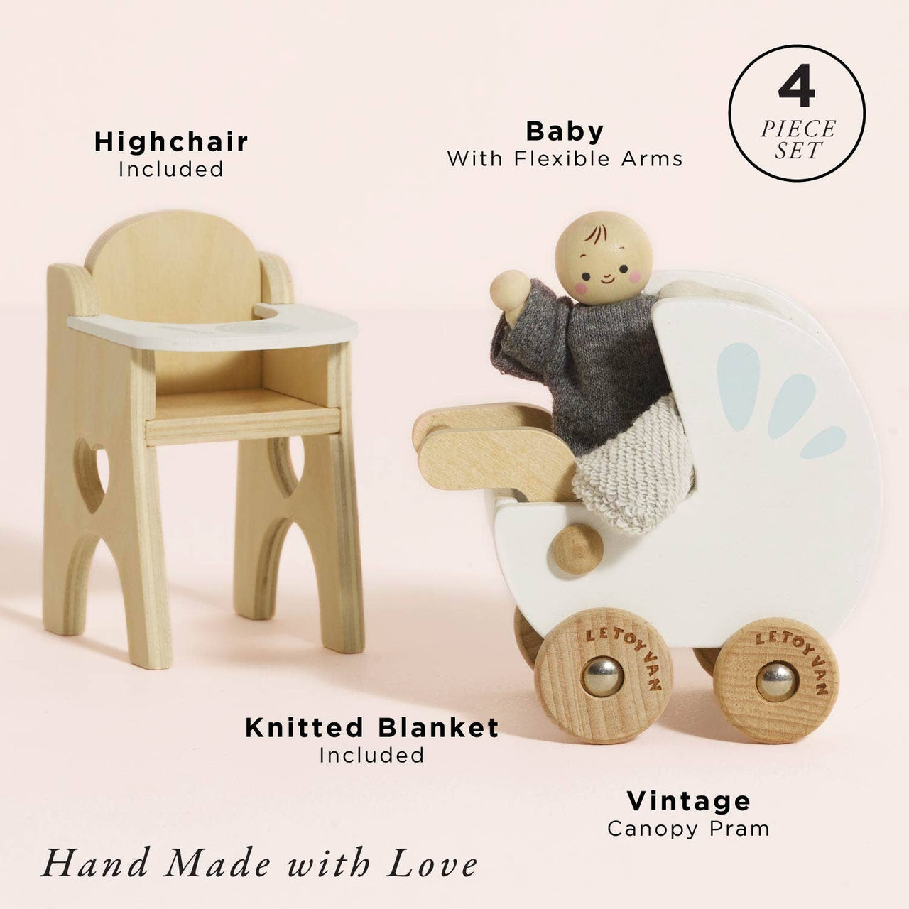 Le Toy Van Doll House Nursery and Baby Set | HONEYPIEKIDS 