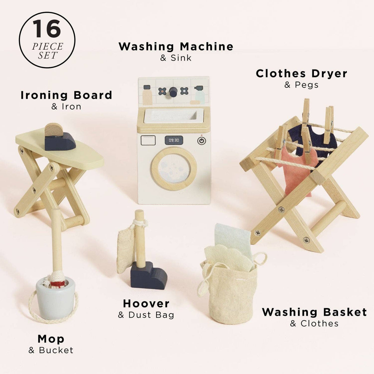 Le Toy Van Dollhouse Furniture - Laundry Room | HONEYPIEKIDS