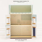 Bluebelle Cottage Style Wooden Doll House | HONEYPIEKIDS 