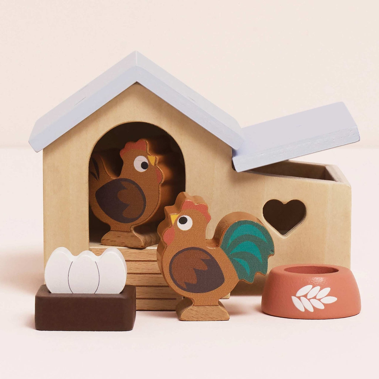 Le Toy Van Chicken Coop Wood Playset