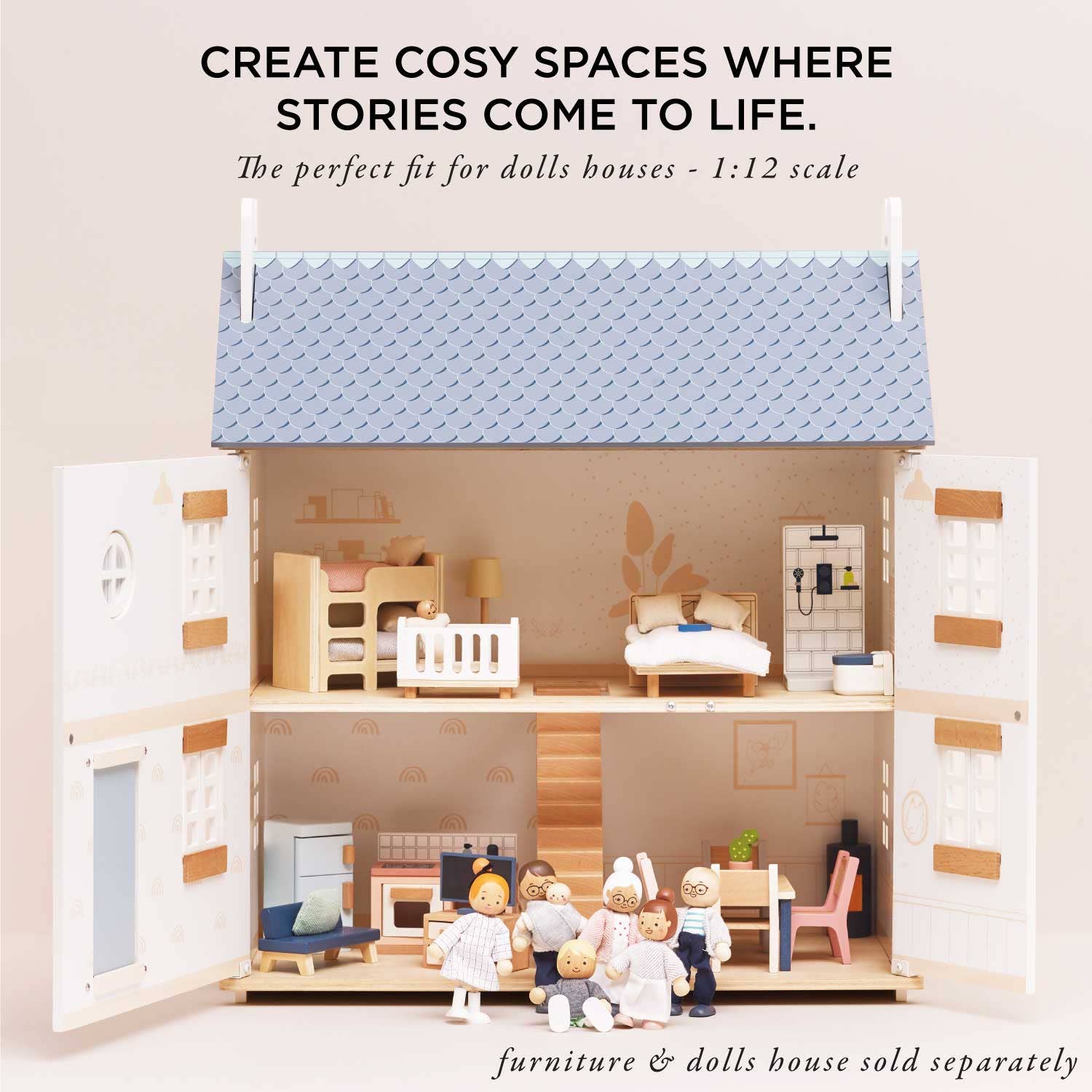 Le Toy Van Doll House Doll Family | HONEYPIEKIDS