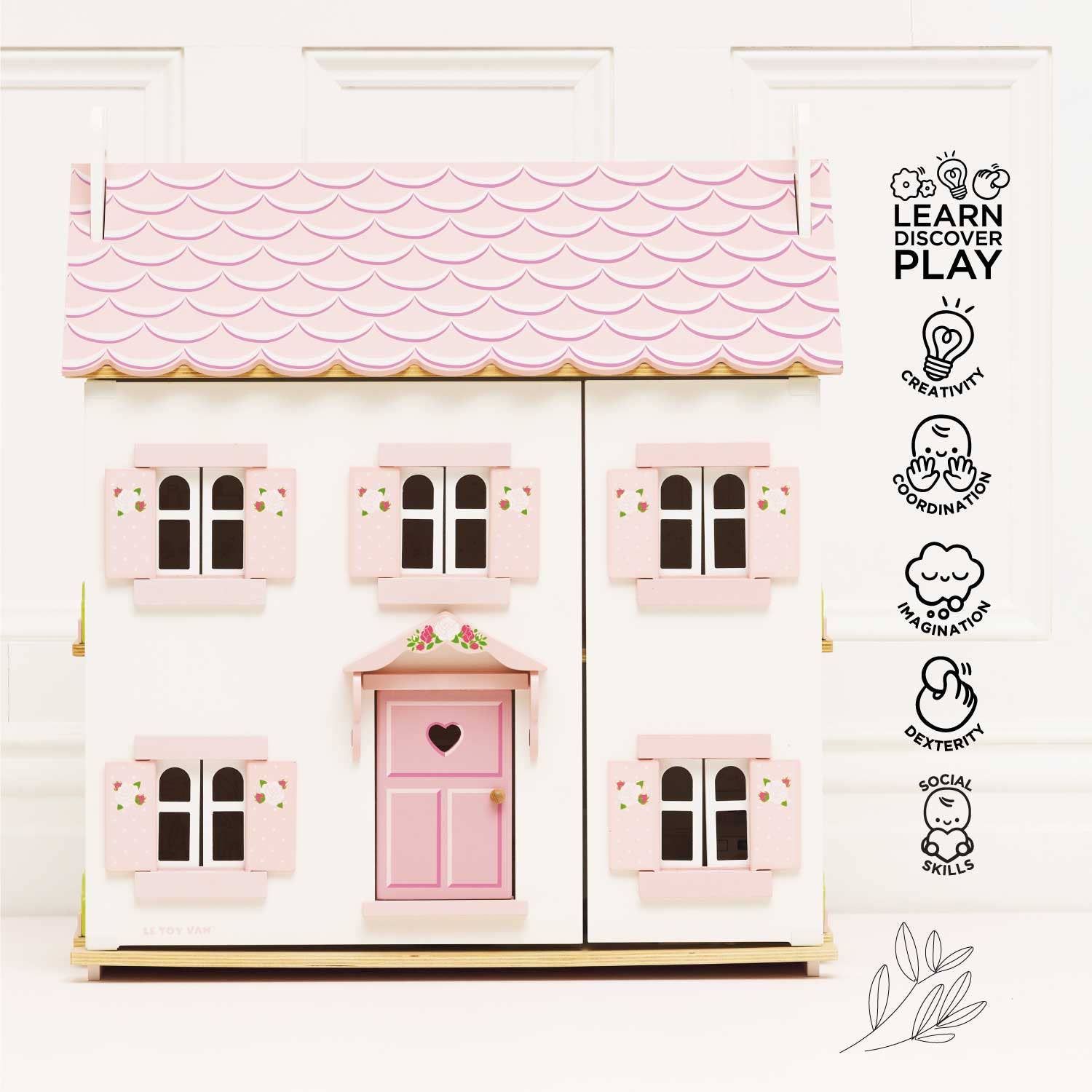 Le Toy Van Sophie's Wooden Dolls House | HONEYPIEKIDS 
