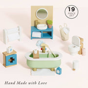 Le Toy Van Wooden Doll House Bathroom Furniture | HONEYPIEKIDS | Doll House Furniture